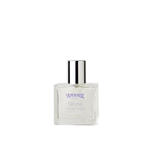 L'AMANDE - Damenduft frisch und fruchtig mit schwarzen Johannisbeeren, zartes Eau de Parfum mit Zitrus- und Mandarinenparfums, Damenduft mit blumigen Moschusgefühlen - Glyzinien, 50 ml von L'Amande