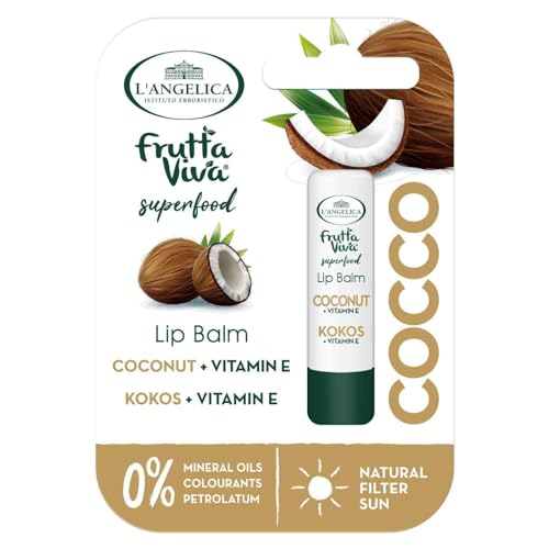 L'Angelica Lip Balm Cacao & Vitamin E, 4,8 g, 12 Packungen L'Angelica Lip Balm Cacao & Vitamin E, 4,8 g, 12 Packungen von L'Angelica