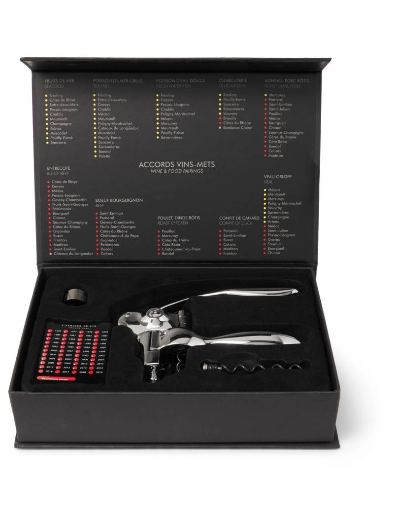 L'Atelier Du Vin - Oeno Sommelier Set - Men - Silver von L'Atelier Du Vin