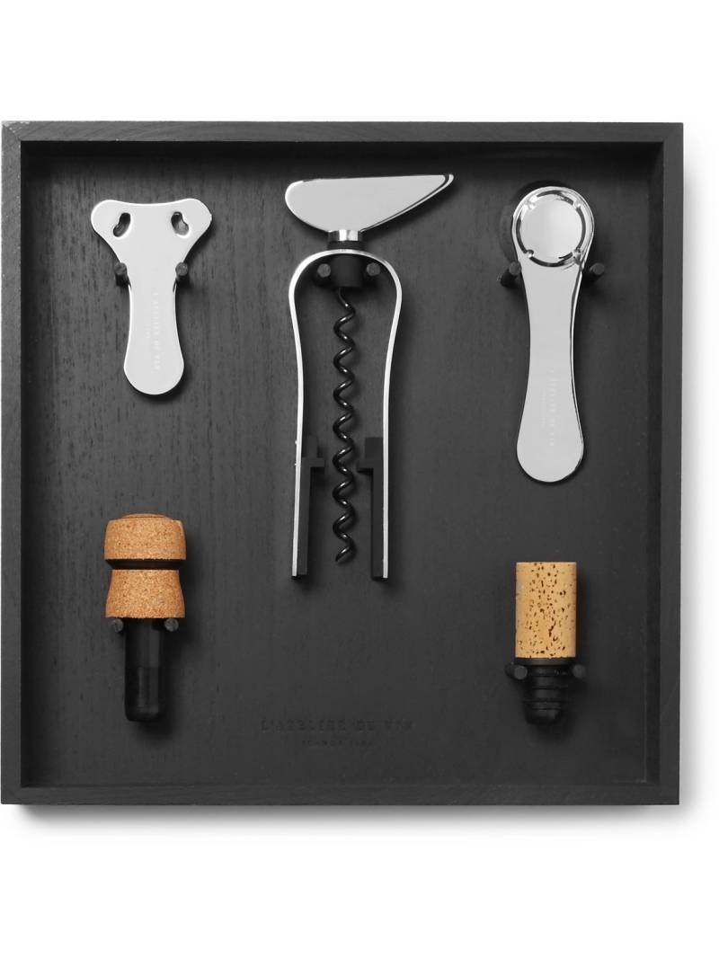 L'Atelier Du Vin - Wine Tool Set and Rack - Men - Black von L'Atelier Du Vin