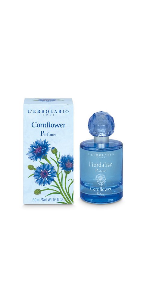 L´ERBOLARIO Eau de Parfum Fiordaliso Cornflower 50 ml, Cornflower - der neue wunderbare Duft mit Extrakten der Kornblume von L´ERBOLARIO
