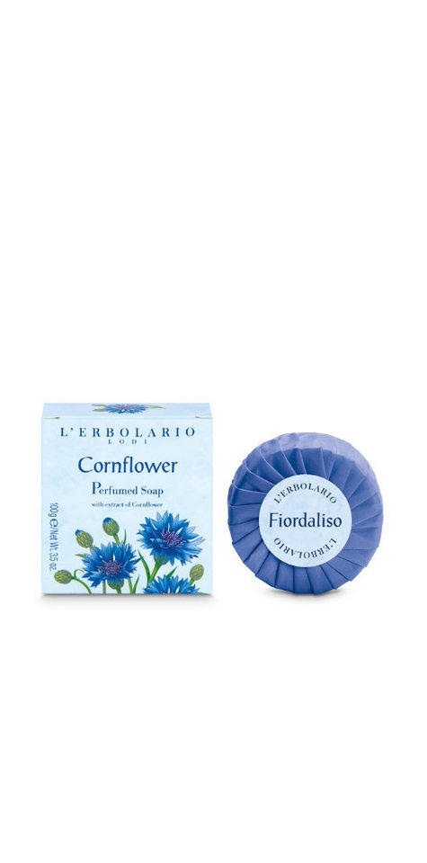 L´ERBOLARIO Handseife parfümiert Cornflower 100 g, Cornflower - der wunderbare Kornblumenduft L´ERBOLARIO Handseife parfümiert Cornflower 100 g, Cornflower - der wunderbare Kornblumenduft von L´ERBOLARIO