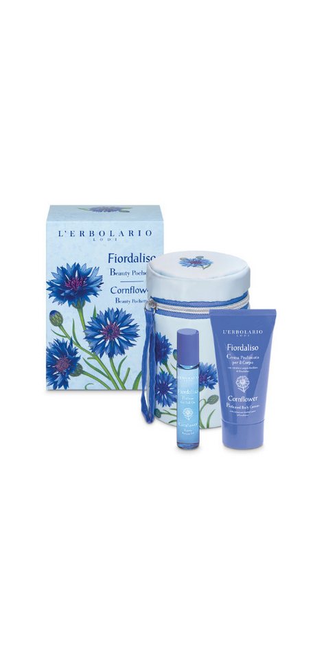 L´ERBOLARIO Körpercreme Beauty Pochette Cornflower 85 ml Set, Cornflower Set bestehend aus Roll-On-Gel und Körpercreme L´ERBOLARIO Körpercreme Beauty Pochette Cornflower 85 ml Set, Cornflower Set bestehend aus Roll-On-Gel und Körpercreme von L´ERBOLARIO