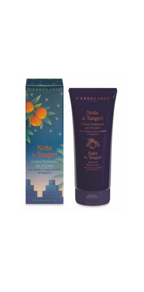L´ERBOLARIO Körpercreme Notte a Tangeri 200 ml, Ein einladender Exotisch-fruchtiger Duft. von L´ERBOLARIO