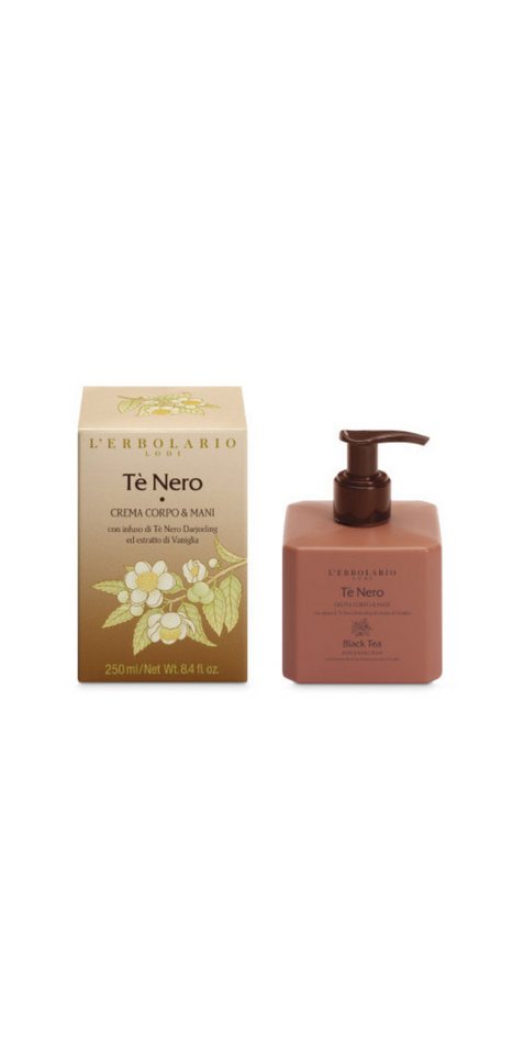 L´ERBOLARIO Körperlotion Black Tea 250 ml, Mit Darjeeling-Schwarztee Extrakten L´ERBOLARIO Körperlotion Black Tea 250 ml, Mit Darjeeling-Schwarztee Extrakten von L´ERBOLARIO