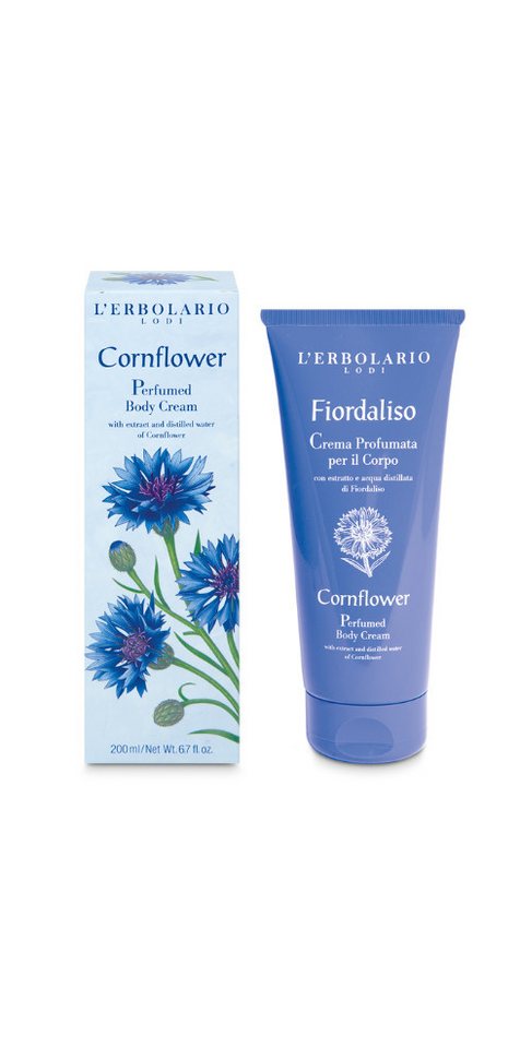 L´ERBOLARIO Körperlotion Cornflower 200ml, Mit Extrakten der Kornblume von L´ERBOLARIO