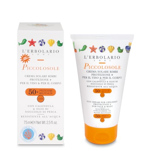 L'ERBOLARIO KLEINE SONNE SONNE CREME KINDER 50+ NEUE FORMULIERUNG 75 ML von L'Erbolario