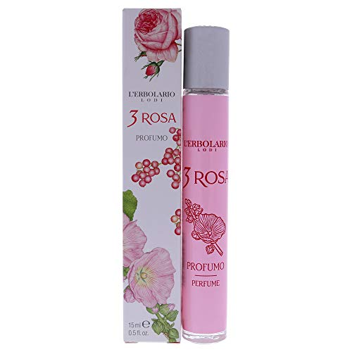 L'Erbolario 3 ROSA Eau de Parfum, 1er Pack(1 x 15 milliliters) von L'Erbolario