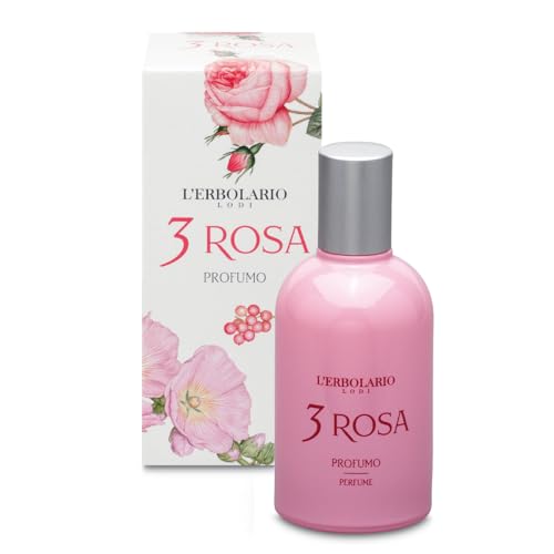 L'Erbolario 3 Rosa Eau de Parfum, 1er Pack (1 x 50 ml) von L'Erbolario