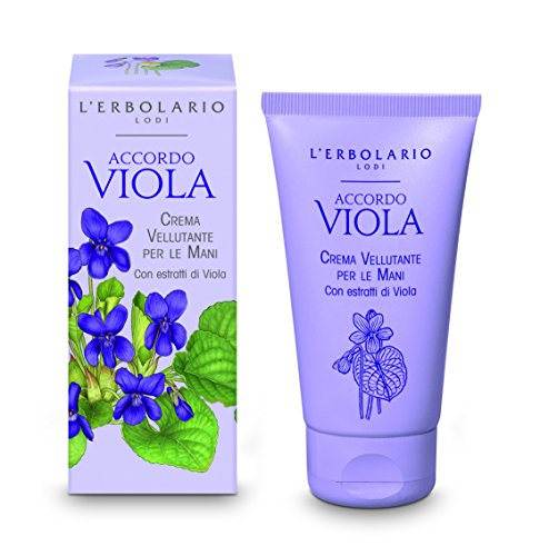 L'Erbolario Accordo Viola parfümierte Handcreme für eine Samtige Haut, 1er Pack (1 x 75 ml) von L'Erbolario