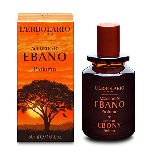 L'Erbolario Ebony Accord Herrenparfüm, Zitroniger und Holziger Männerduft, Eau de Parfum für Männer, Größe: 50 ml von L'Erbolario