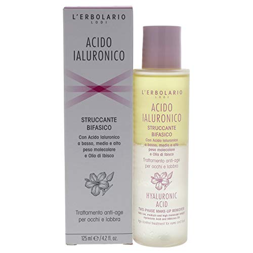 L'Erbolario Hyaluronsäure 2 Phasen Make-Up Entferner, 1er Pack (1 x 125 ml) von L'Erbolario