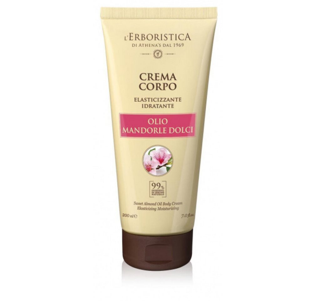 L'Erboristica Körperpflegemittel körpercreme Almond 200ml vegan weiß L'Erboristica Körperpflegemittel körpercreme Almond 200ml vegan weiß von L'Erboristica