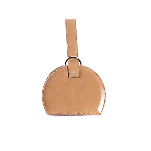 L’Intervalle Damen Amelie Stofftasche, Tan Leather, Pequeño von L’Intervalle