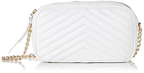 L’Intervalle Damen BIJOUX Stofftasche, White Leather, Mediano von L’Intervalle