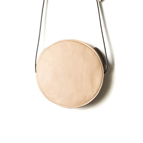 L’Intervalle Damen Circle Stofftasche, Nude Leather, Mediano von L’Intervalle