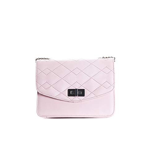 L’Intervalle Damen Joelle Stofftasche, Pink Leather, Mediano von L’Intervalle