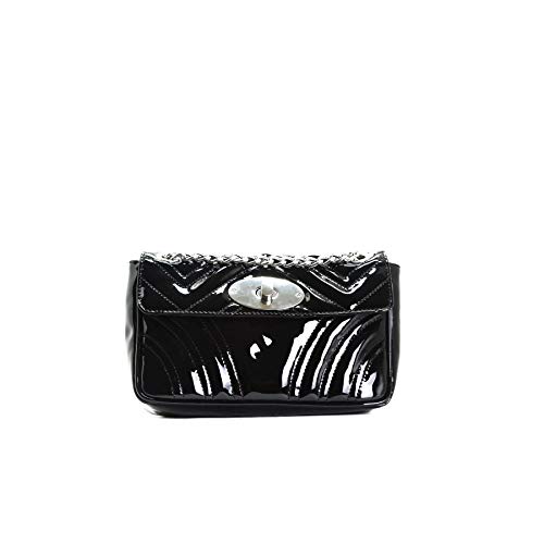 L’Intervalle Damen Juliet Stofftasche, Black Patent, Mediano von L’Intervalle