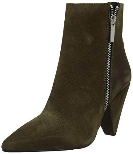 L'Intervalle Damen Melbourne Stiefeletten, Grün (Khaki Suede 005) von L’Intervalle