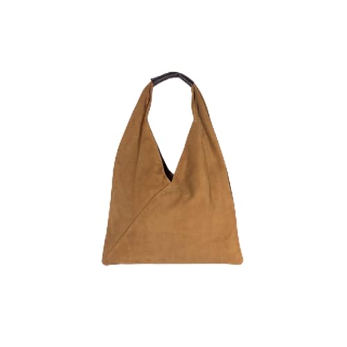 L’Intervalle Damen VICTORIE Stofftasche, Tan Suede von L’Intervalle