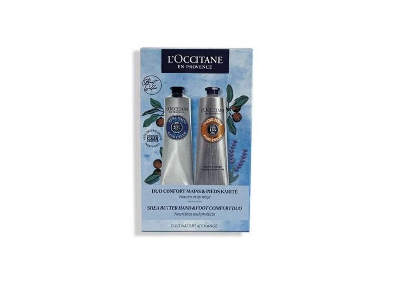 L'OCCITANE Bodylotion Shea Beruhigendes Hand- & Fußpflege Duo = Handcreme 150 ml + Fußcreme von L'OCCITANE