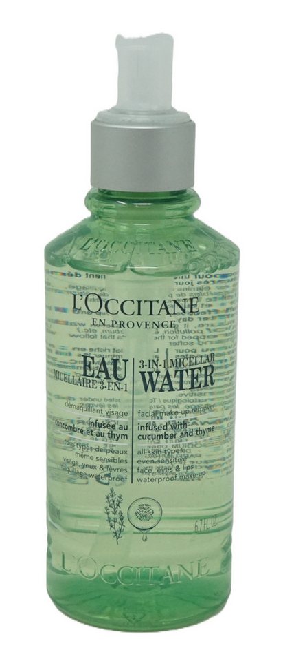 L'OCCITANE Duschpflege Loccitane 3 in 1 Micellar Water facial make up remover 200ml von L'OCCITANE