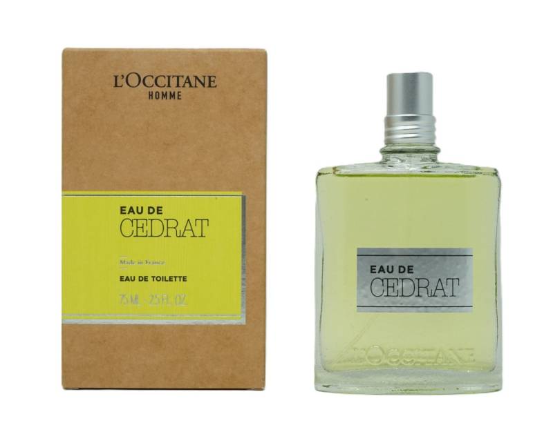 L'OCCITANE Eau de Toilette L'Occitane Homme Eau De Cedrat Eau de Toilette 75ml von L'OCCITANE
