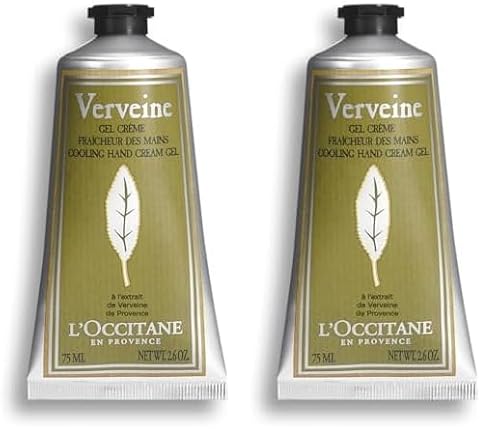 L'OCCITANE - Frische-Handcreme-Gel Eisenkraut - 75 ml - In Frankreich hergestellt (Packung mit 2) von L'OCCITANE