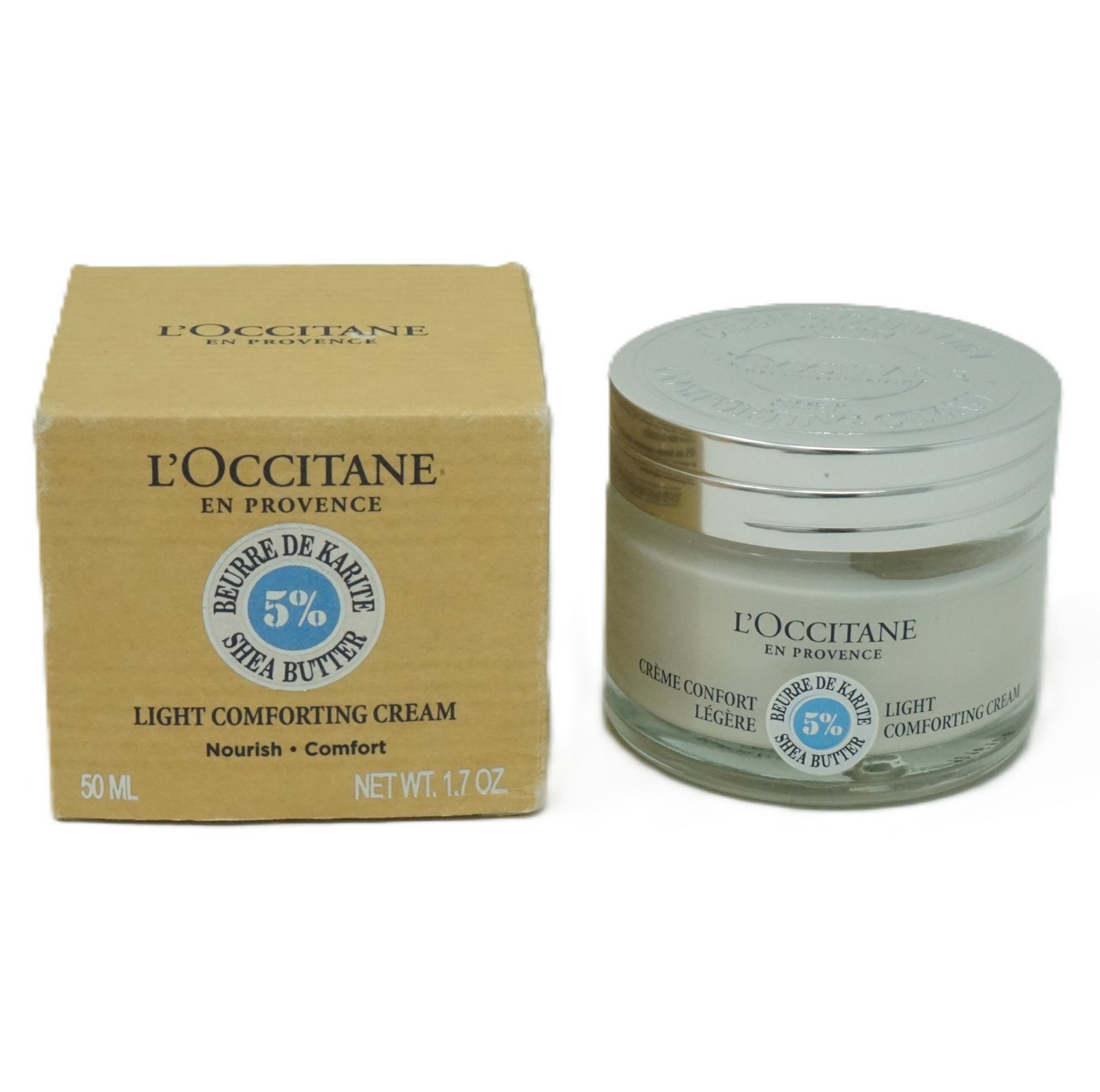 L'OCCITANE Gesichtsgel L'Occitane 5% Shea Butter Light Comforting Cream 50 ml von L'OCCITANE