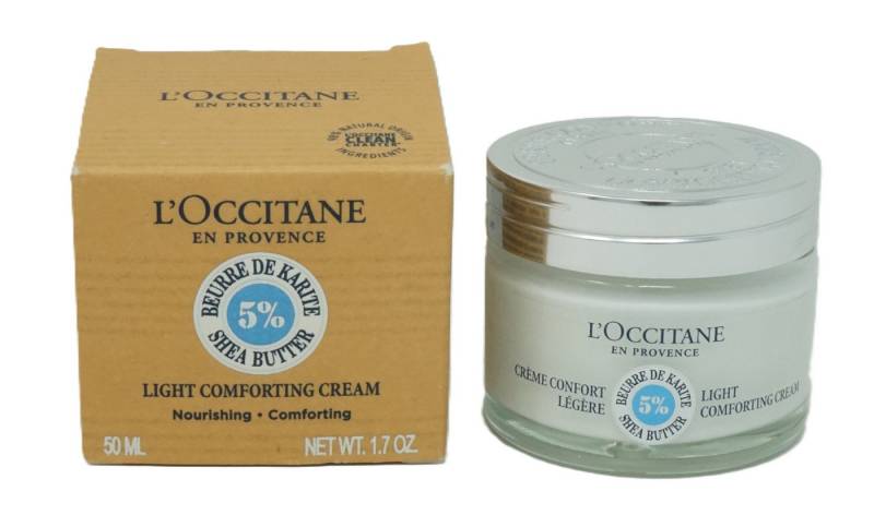 L'OCCITANE Gesichtsgel L'Occitane Shea Butter Light Comforting Cream 50 ml von L'OCCITANE