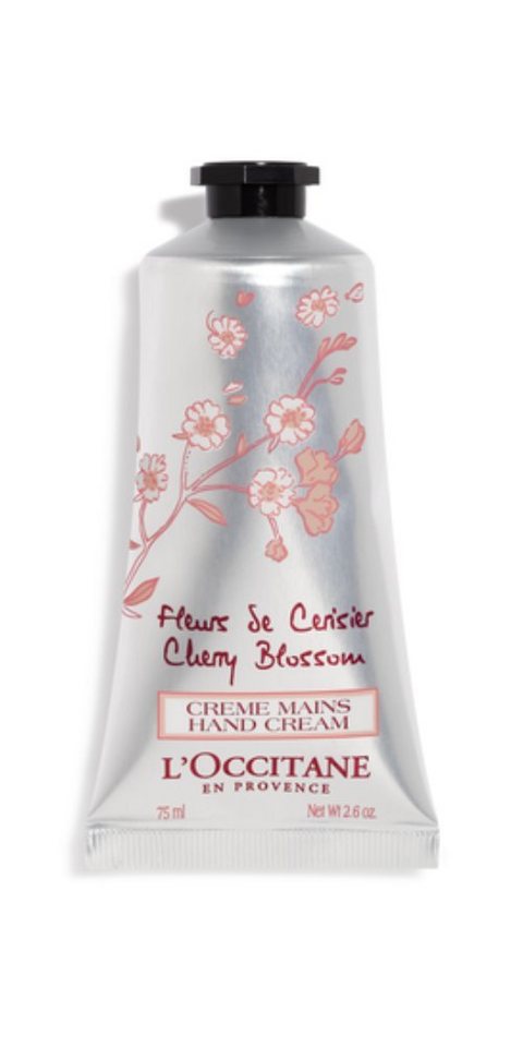 L'OCCITANE Handcreme Kirschblüte 75ml, Mit Kirschextrakt von L'OCCITANE