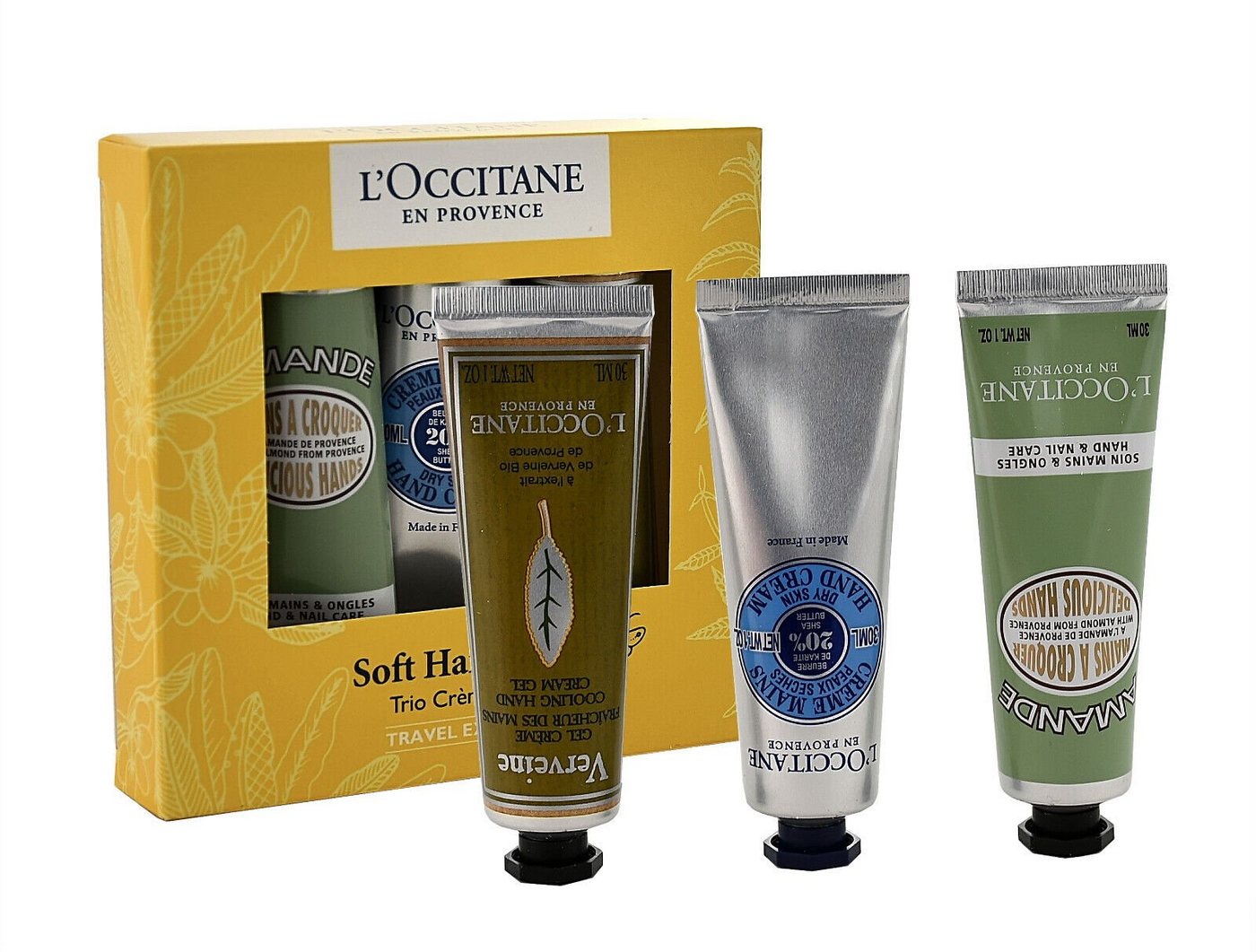 L'OCCITANE Handcreme L'Occitane Soft Hands Trio Almond Hanc Cream Set von L'OCCITANE