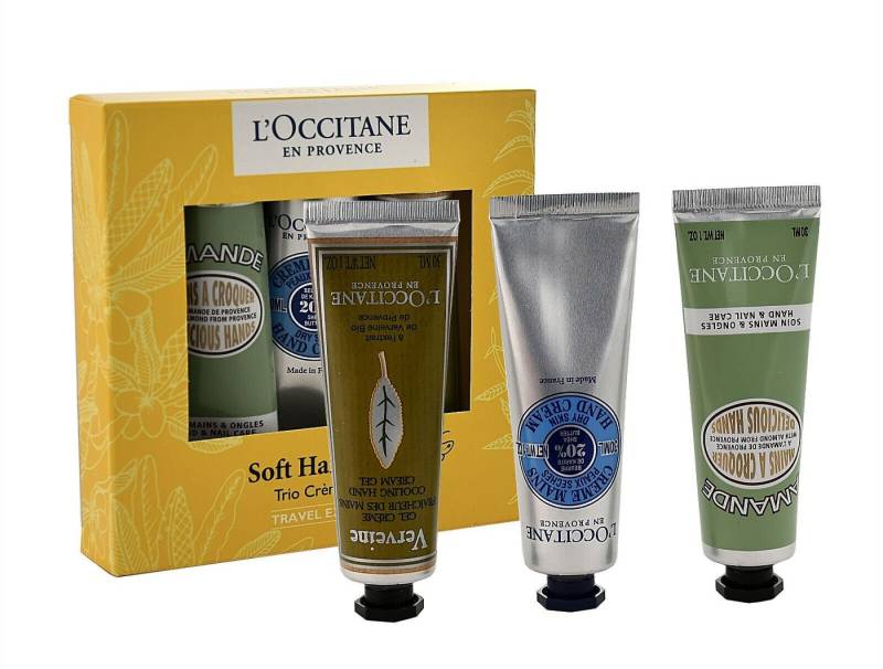 L'OCCITANE Handcreme L'Occitane Soft Hands Trio Almond Hand Cream Set von L'OCCITANE