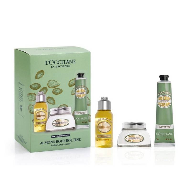 L'OCCITANE Hautpflege-Set Mandel Körperpflege Routine Geschenkset von L'OCCITANE