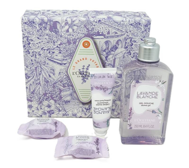 L'OCCITANE Hautreinigungs-Set L'Occitane Fleurs de Cerisier Cherry Blossom Duschgel 250 ml von L'OCCITANE