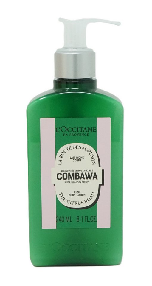 L'OCCITANE Körperpflegemittel L'Occitane Combawa The Citrus Road Rich Body Lotion 240 ml von L'OCCITANE