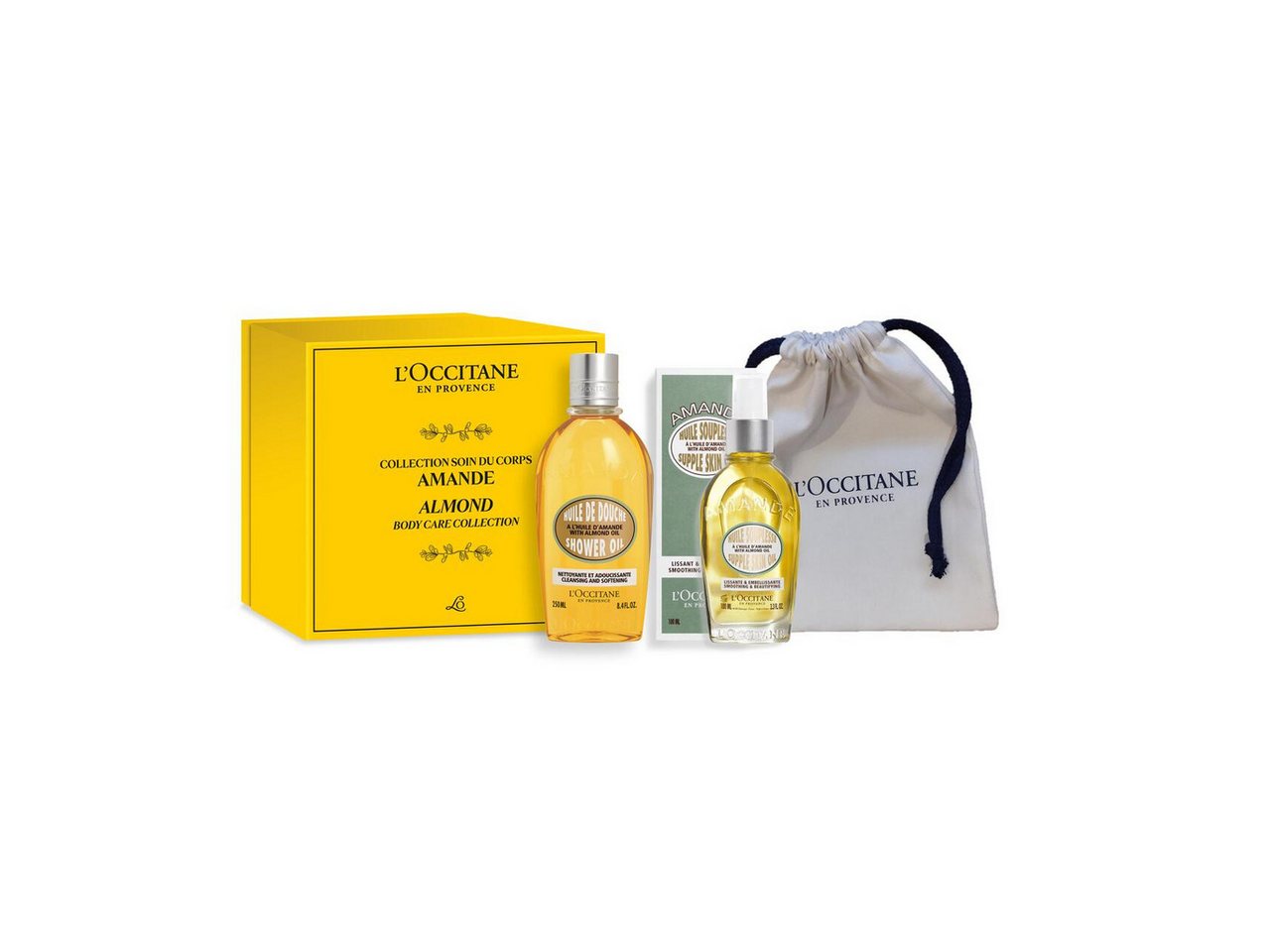 L'OCCITANE Körperpflegemittel Mandel Körperpflege-Set, für Alle Hauttypen von L'OCCITANE