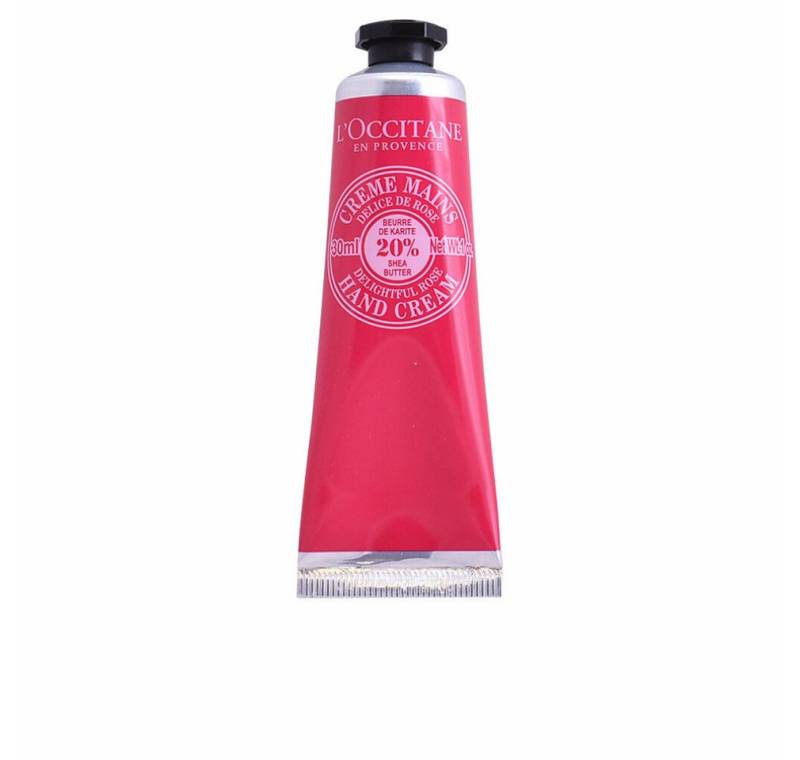L'OCCITANE Nagelpflegecreme Karite Creme Mains Delice de Rose 30ml von L'OCCITANE