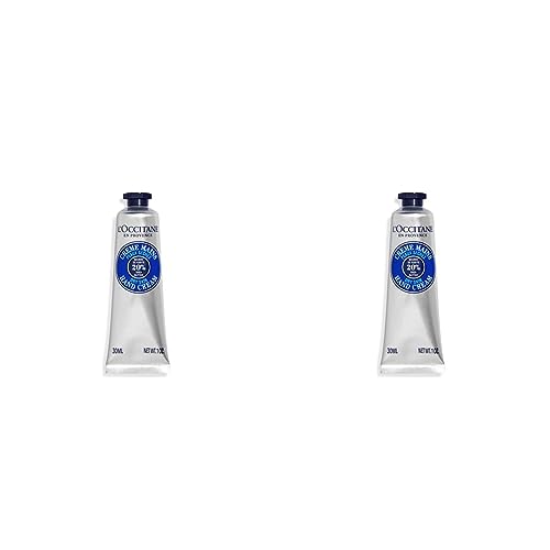 L'OCCITANE – Sheabutter Handcreme – Feuchtigkeitsspendend & Intensiv Pflegend - Reich An Bio-Sheabutter (20%) - Für Trockene Bis Sehr Trockene Haut – 30 Ml (Packung mit 2) von L'OCCITANE