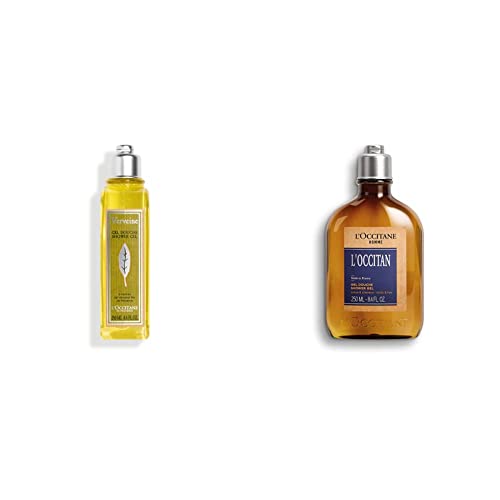 L'OCCITANE – Verbene Belebendes Duschgel - Frischer Und Zitroniger Duft 250 Ml & – L'Occitan Duschgel – Duschgel für Männer - Duftendes Duschgel - 2in1 - Körper Und Haar – Vegan Formula - 250 Ml von L'OCCITANE