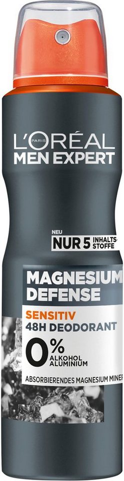 L'ORÉAL PARIS MEN EXPERT Deo-Spray Magnesium Defense von L'ORÉAL PARIS MEN EXPERT