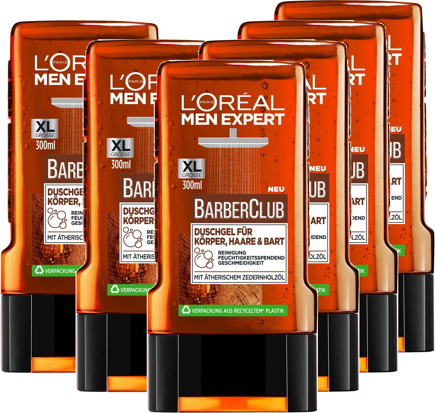 L'ORÉAL PARIS MEN EXPERT Duschgel Barber Club, 6-tlg. von L'ORÉAL PARIS MEN EXPERT