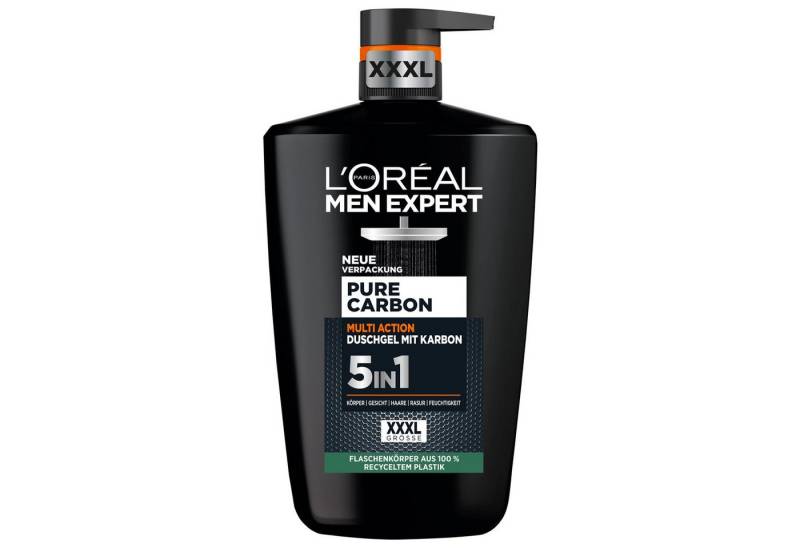 L'ORÉAL PARIS MEN EXPERT Körperpflegemittel Pure Carbon Duschgel XXXL 5in1, 1-tlg., Pure Carbon von L'ORÉAL PARIS MEN EXPERT