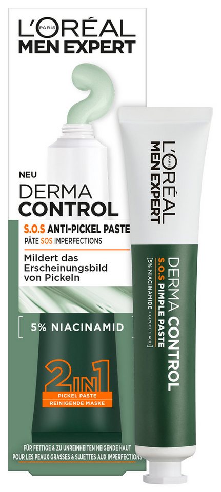 L'ORÉAL PARIS MEN EXPERT Pflegestift L'Oréal Men Expert Derma Control S.O.S. 2in1 Anti-Pickel Paste L'ORÉAL PARIS MEN EXPERT Pflegestift L'Oréal Men Expert Derma Control S.O.S. 2in1 Anti-Pickel Paste von L'ORÉAL PARIS MEN EXPERT