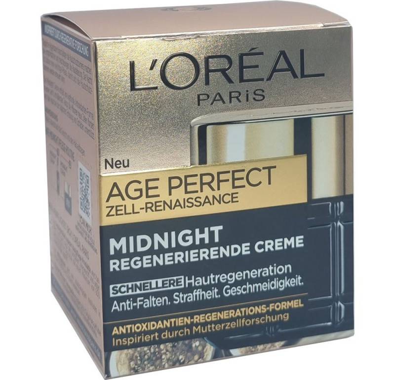 L'ORÉAL PARIS Anti-Aging-Creme Anti Falten Regenerierende Nachtcreme Age Perfect 50ml von L'ORÉAL PARIS