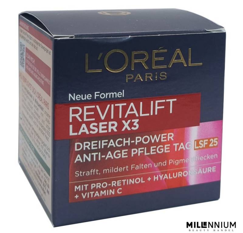 L'ORÉAL PARIS Anti-Aging-Creme Gesichtscreme Revitalift Laser X3 LSF 25 50ml von L'ORÉAL PARIS
