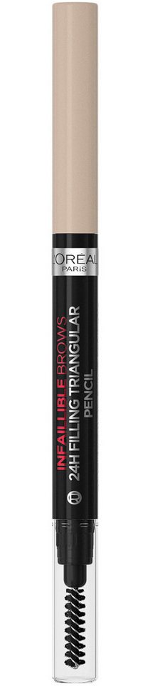 L'ORÉAL PARIS Augenbrauen-Stift Infaillible Brows 24h Pencil, mit Dreicksspitze von L'ORÉAL PARIS