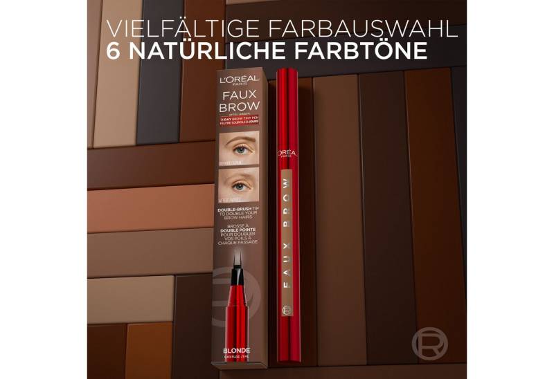 L'ORÉAL PARIS Augenbrauen-Stift L'Oréal Paris Infaillible Faux Brow Augenbrauenstift von L'ORÉAL PARIS