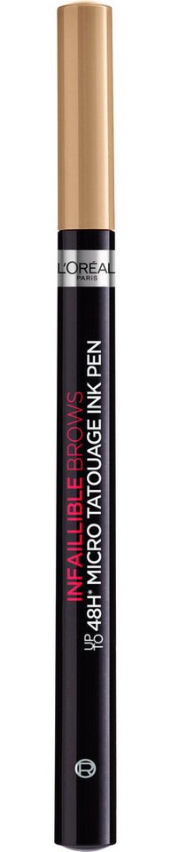 L'ORÉAL PARIS Augenbrauen-Stift Unbelieva Brow Micro Tatouage, mit Dreizack-Spitze von L'ORÉAL PARIS