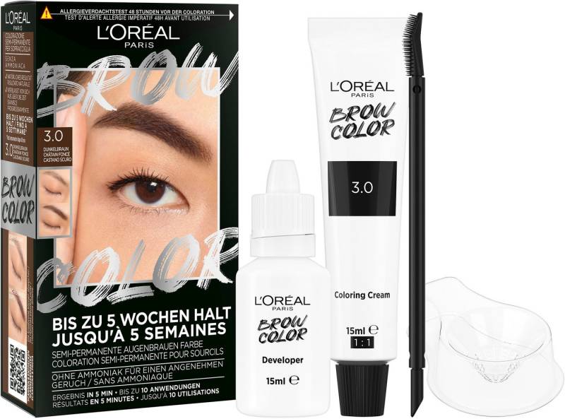 L'ORÉAL PARIS Augenbrauenpflege Brow Color, mit ammoniakfreier Formel von L'ORÉAL PARIS